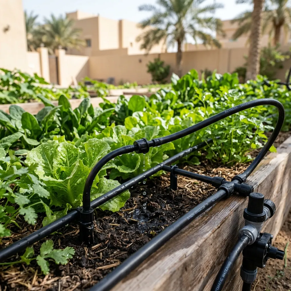 شبكات ري حدائق بالرياض